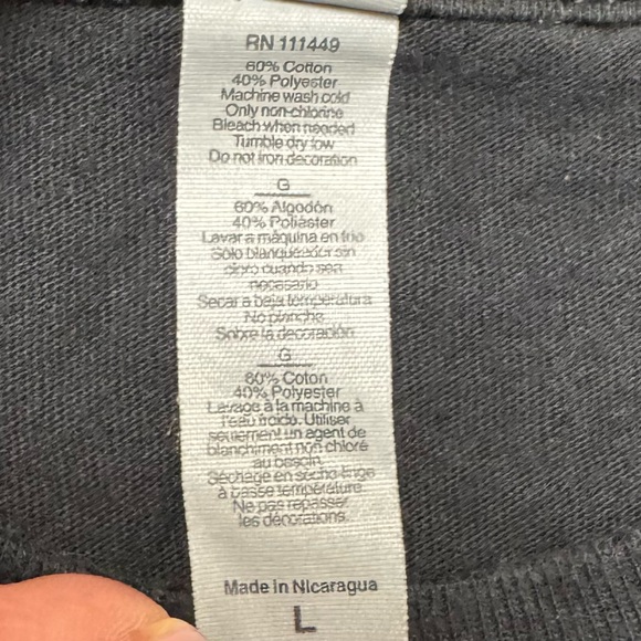 GUC Suze L Next Level “All Pain No Gains” Black Graphic Unisex Short Sleeve Tee - Picture 6 of 7